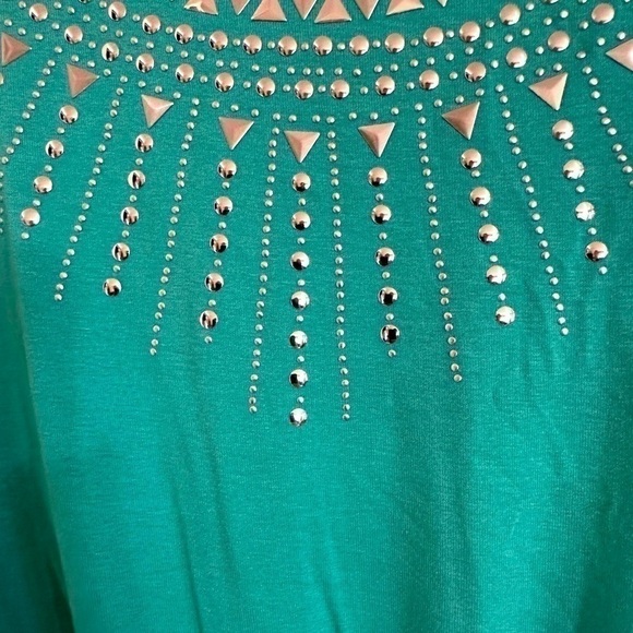 Women’s JM Collection Knit Top with a Tie Front - Size M - NWOT - Picture 4 of 5